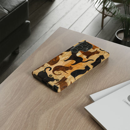 Paw-Some Pine Samsung Galaxy S Tough Case