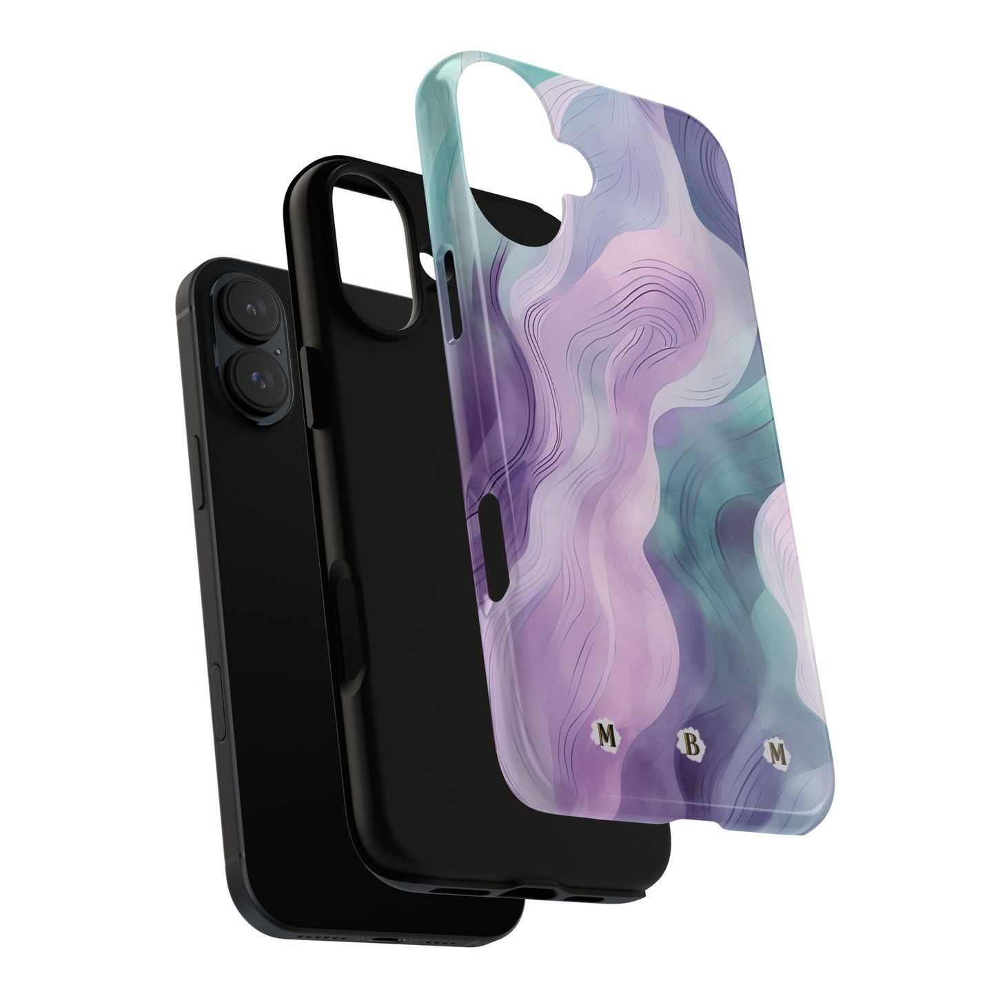 Pastel Wave iPhone Tough Case