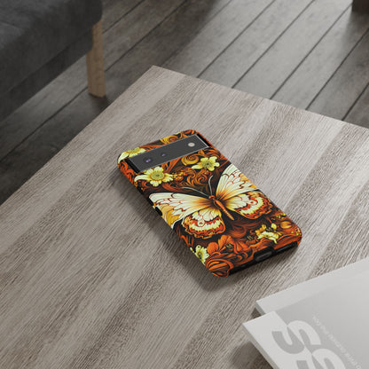 Vintage Orange Google Pixel Tough Case