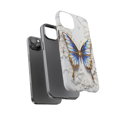Sapphire Butterfly iPhone Tough Case