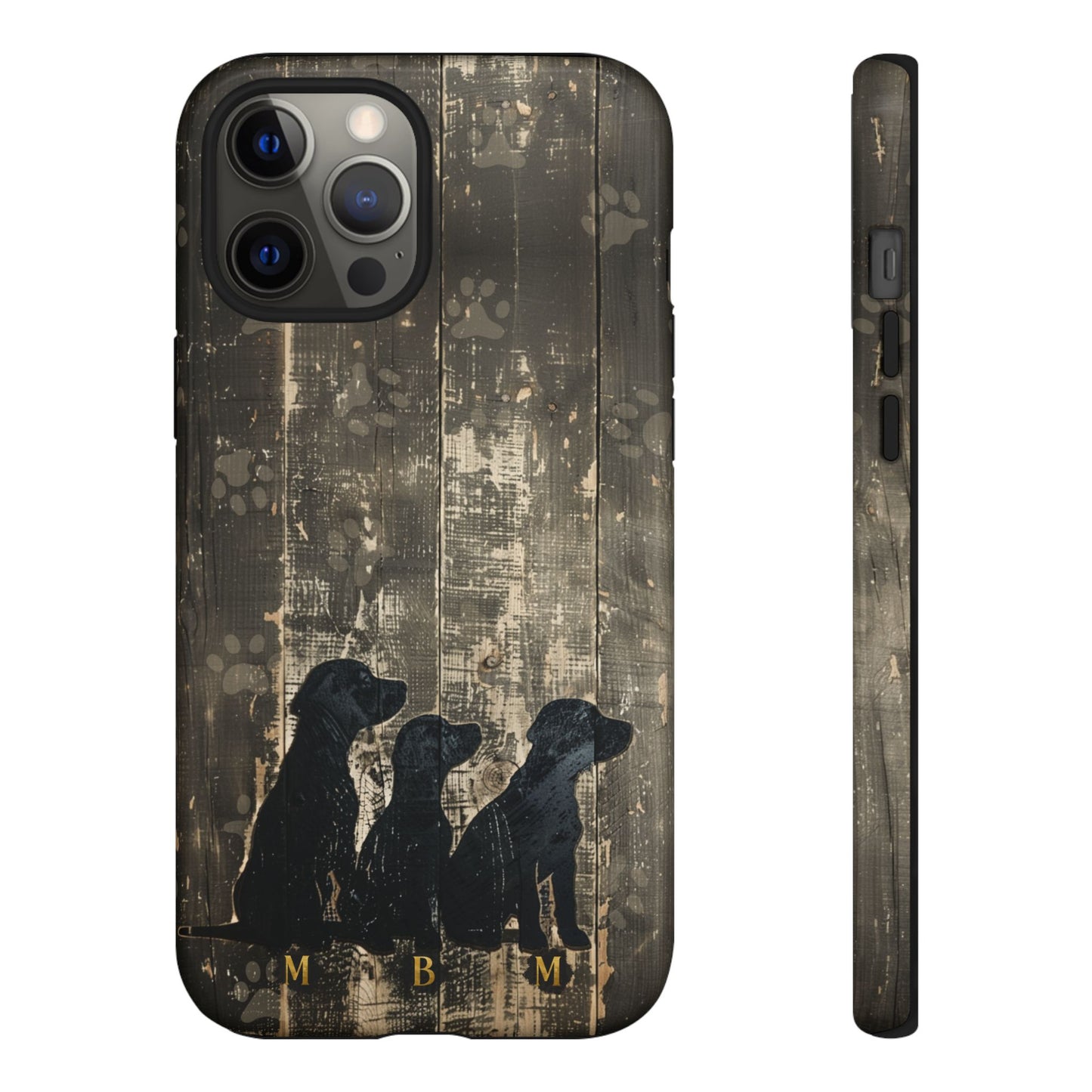 BarkWood iPhone Tough Case