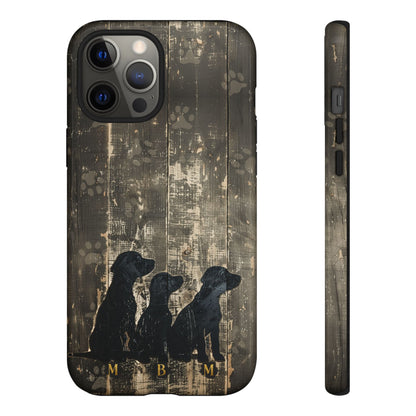 BarkWood iPhone Tough Case