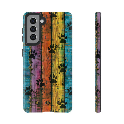 Rainbow Paws Samsung Galaxy S Tough Case