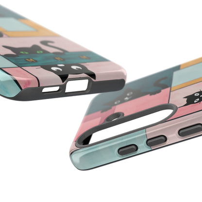 Block Cats Samsung Galaxy S Tough Case