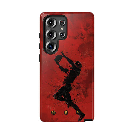 Red 1st & 10 Galaxy S Tough Case
