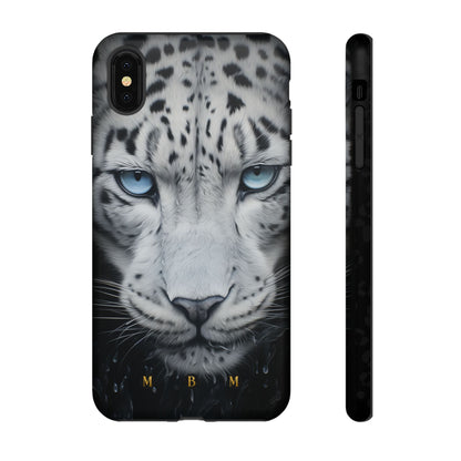 White Leopard iPhone Tough Case