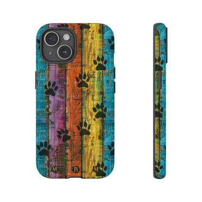 Rainbow Paws iPhone Case