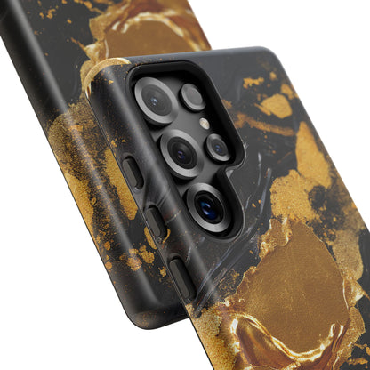Black Gold Samsung Galaxy S Tough Case