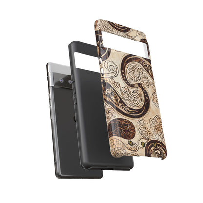 Sepia Scroll Google Pixel Tough Case
