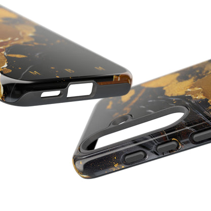 Black Gold Samsung Galaxy S Tough Case