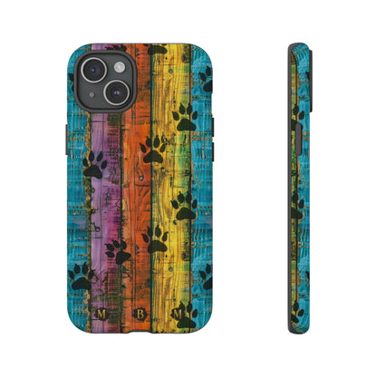 Rainbow Paws iPhone Case