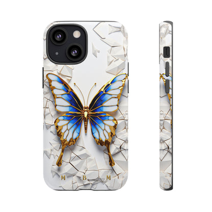 Sapphire Butterfly iPhone Tough Case