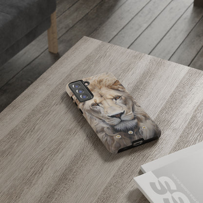 White Lion Samsung Galaxy S Tough Case