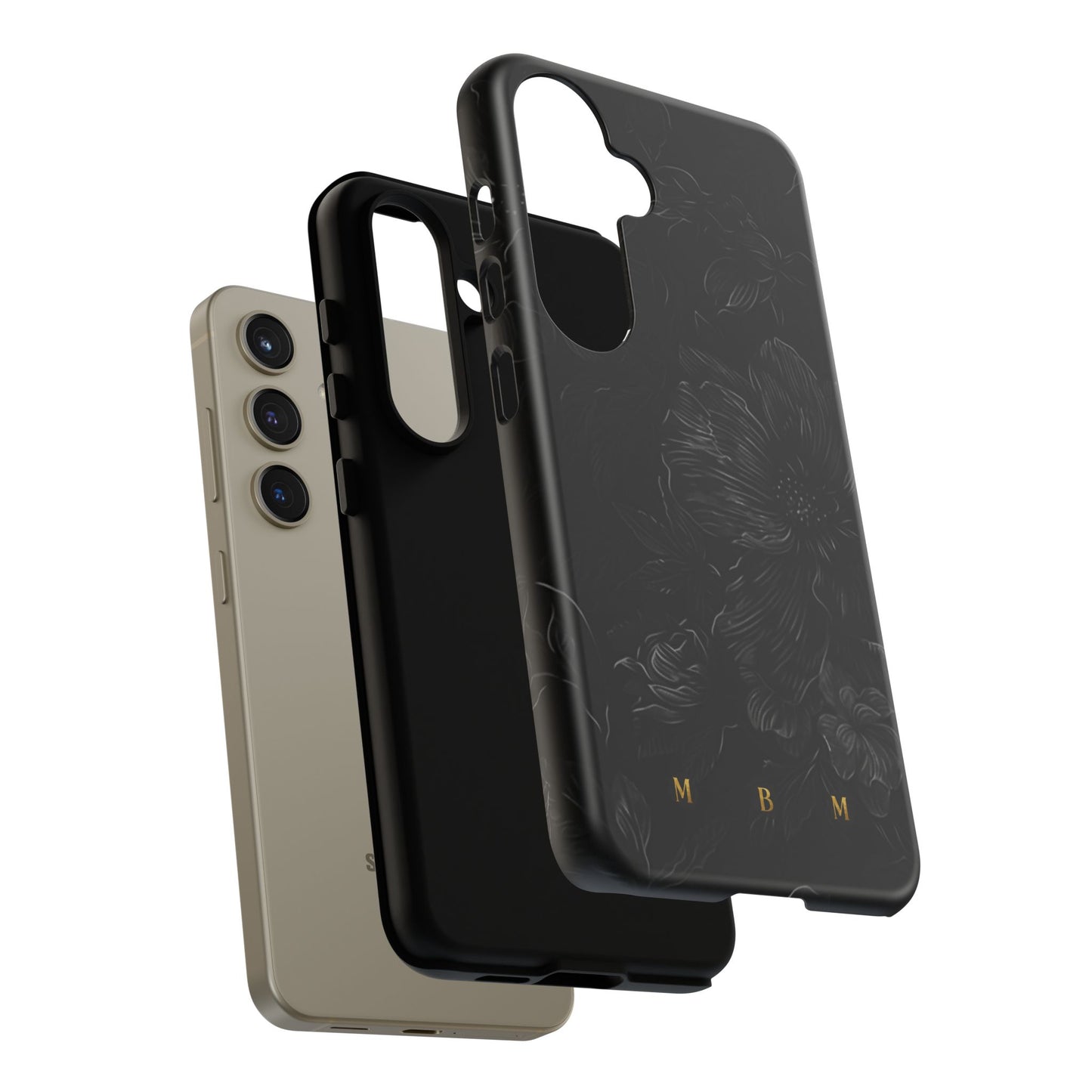 Dark Flora Samsung Galaxy S Tough Case
