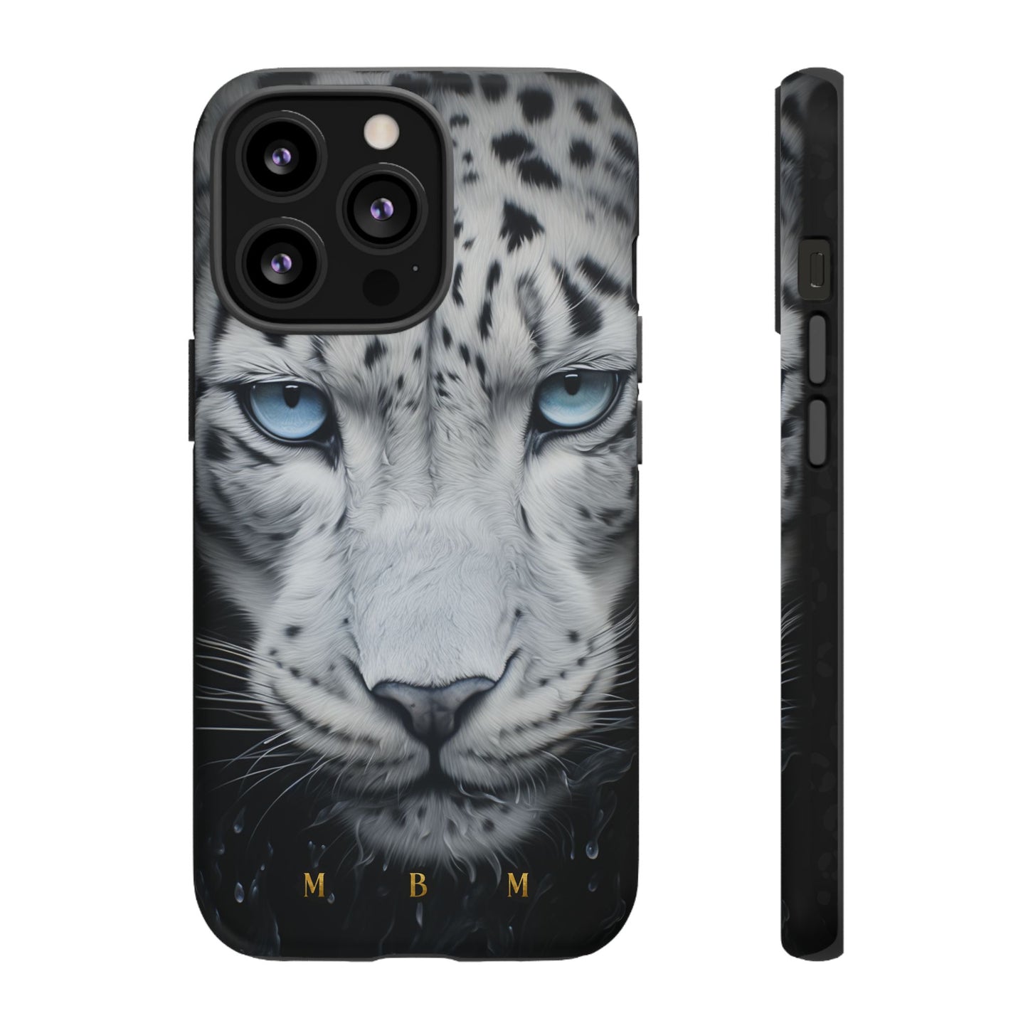 White Leopard iPhone Tough Case