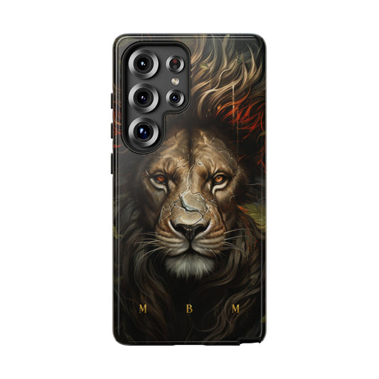 Dark Lion Samsung Galaxy S Tough Case
