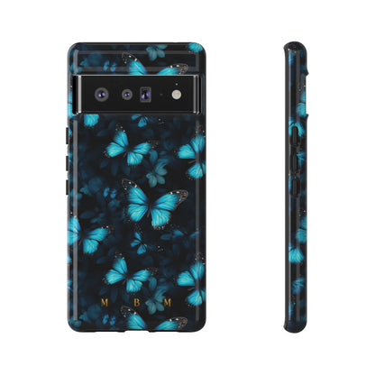Blue Butterflies Google Pixel Tough Case