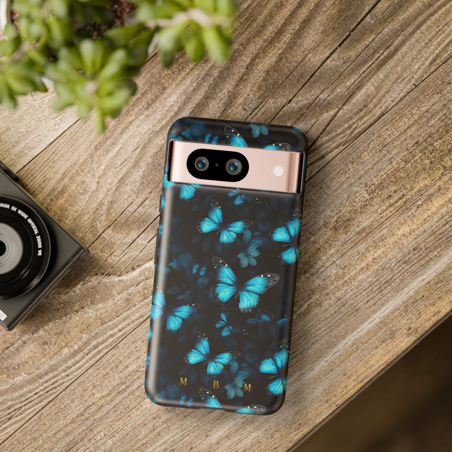 Blue Butterflies Google Pixel Tough Case