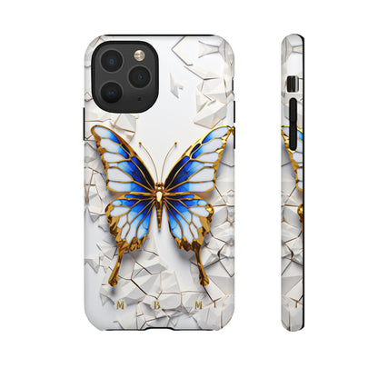 Sapphire Butterfly iPhone Tough Case