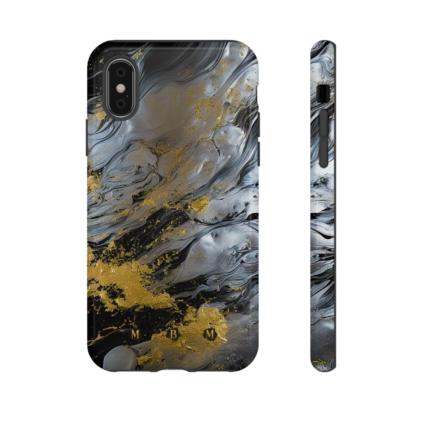 Tarnished Silver iPhone Tough Case