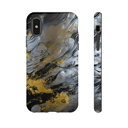 Tarnished Silver iPhone Tough Case