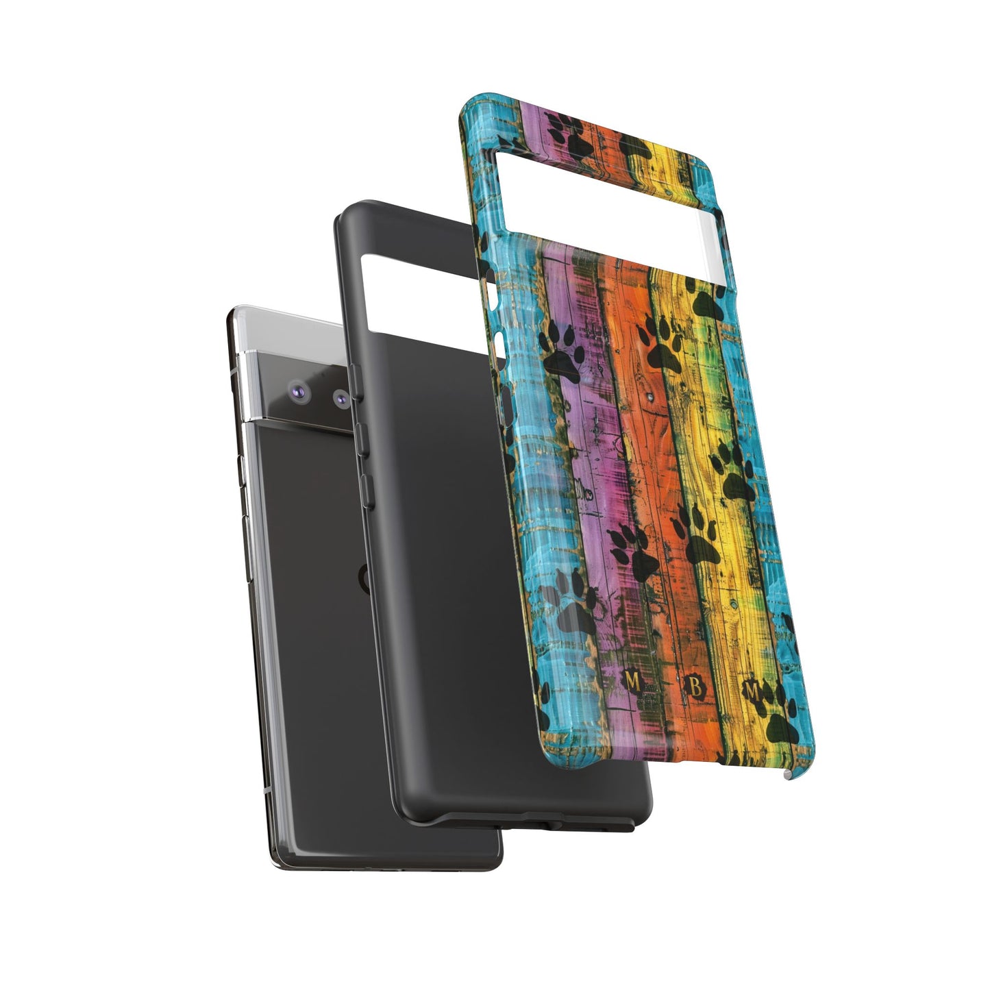 Rainbow Paws Google Pixel Tough Case