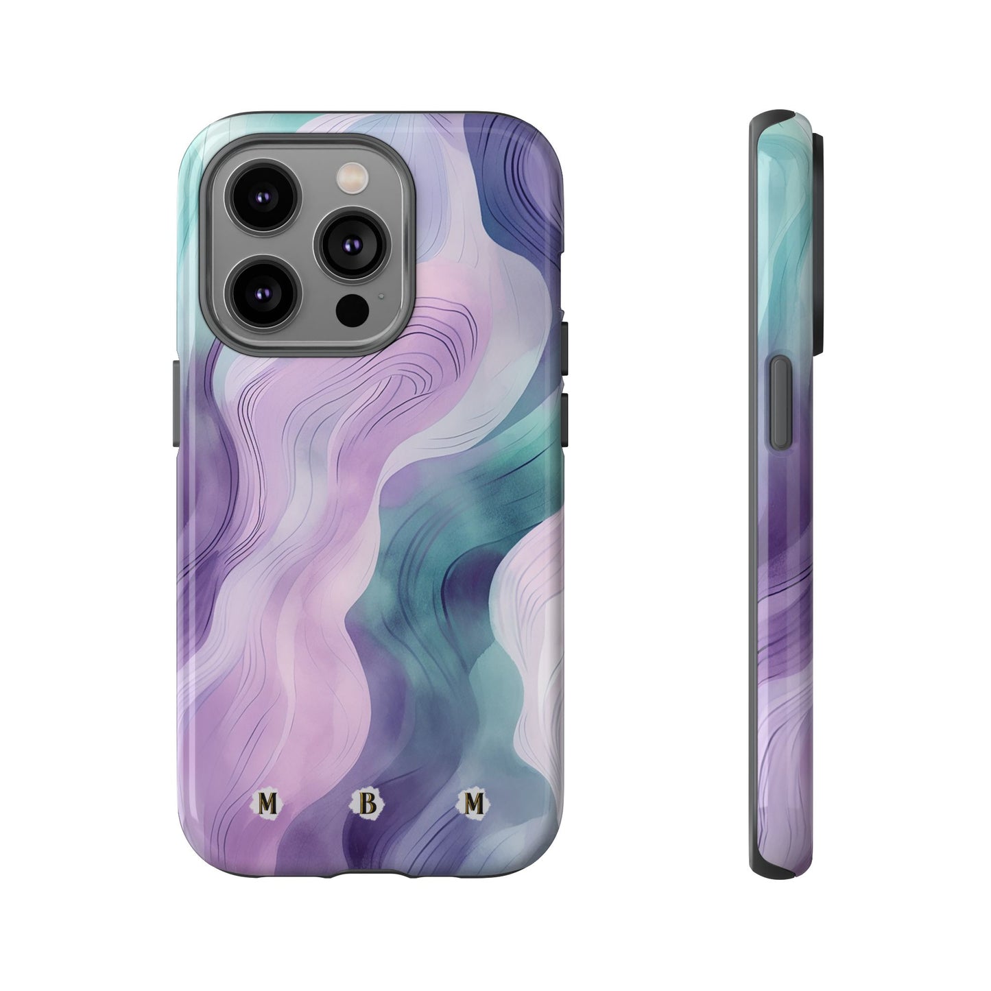 Pastel Wave iPhone Tough Case