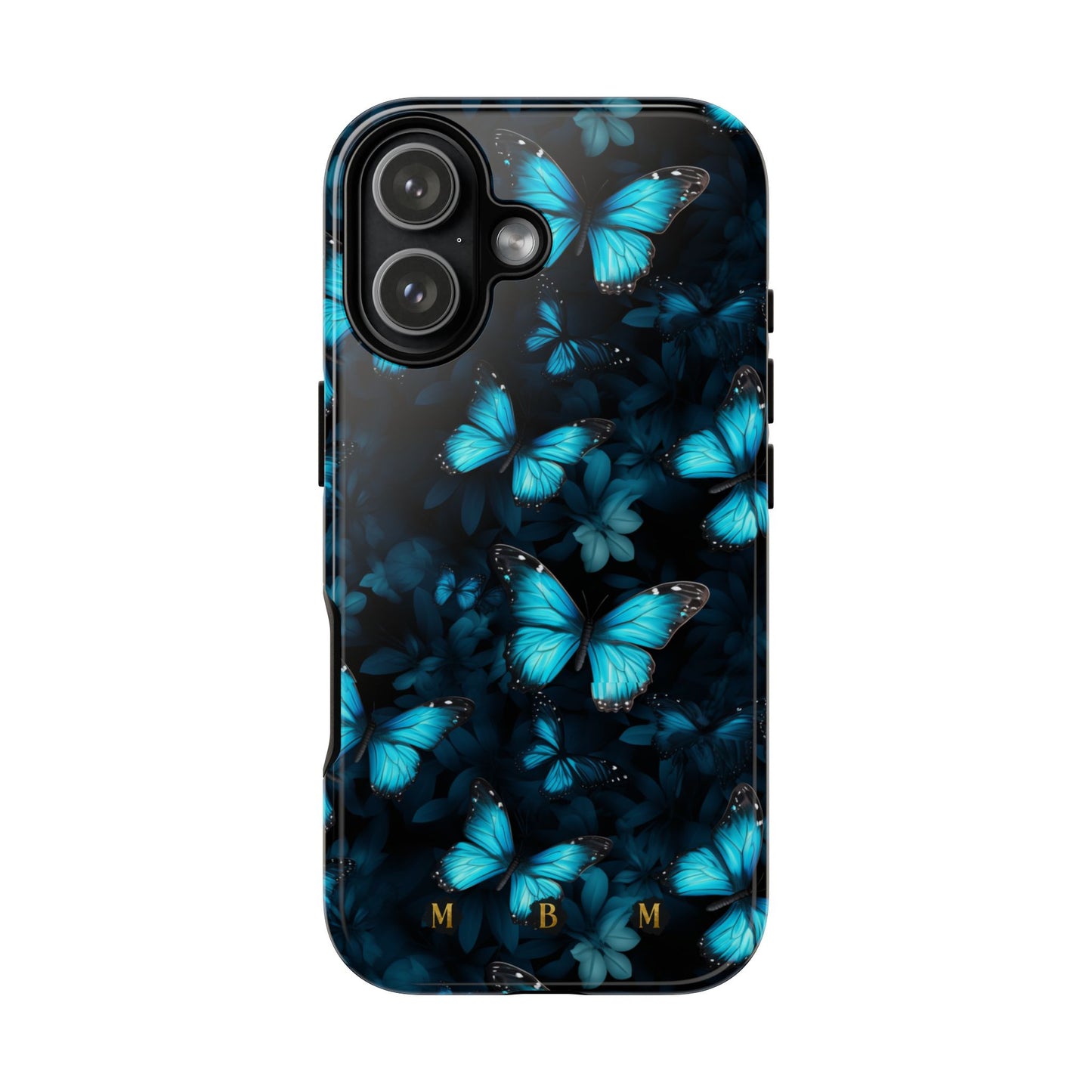 Blue Butterflies iPhone Tough Case
