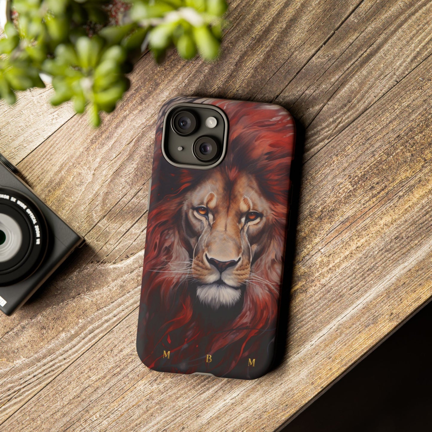 Red Lion iPhone Tough Case