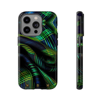 Neon Vine iPhone Tough Case
