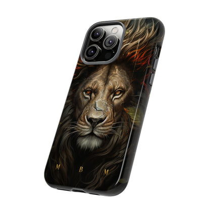 Dark Lion iPhone Tough Case