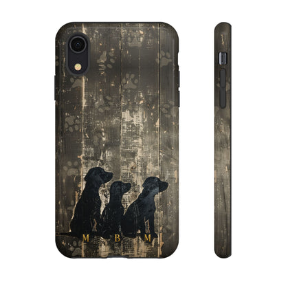 BarkWood iPhone Tough Case