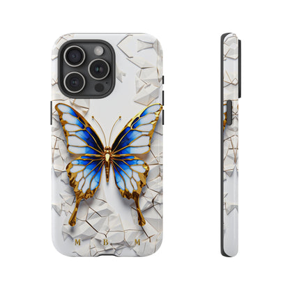 Sapphire Butterfly iPhone Tough Case