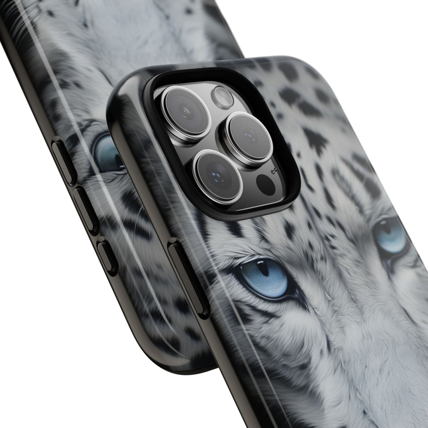 White Leopard iPhone Tough Case