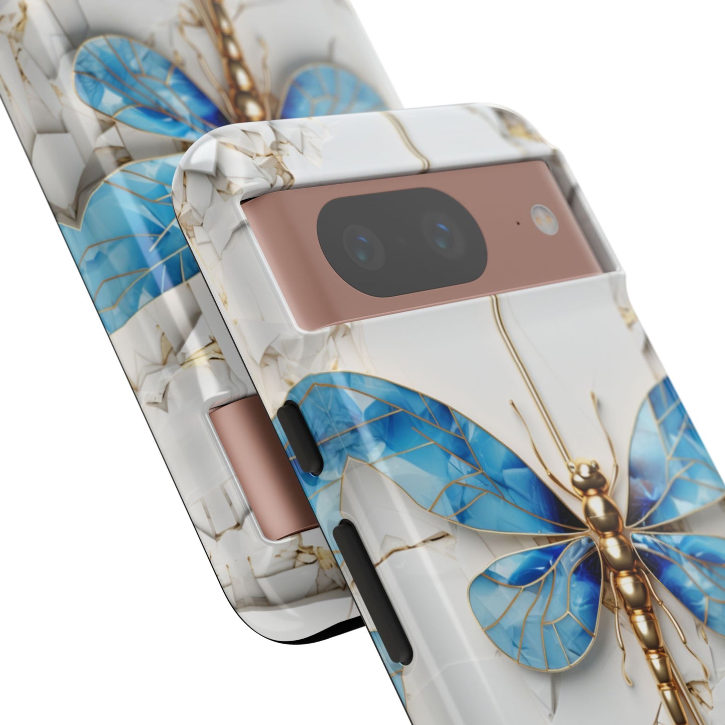Dragonfly Blue Google Pixel Tough Case