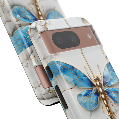 Dragonfly Blue Google Pixel Tough Case