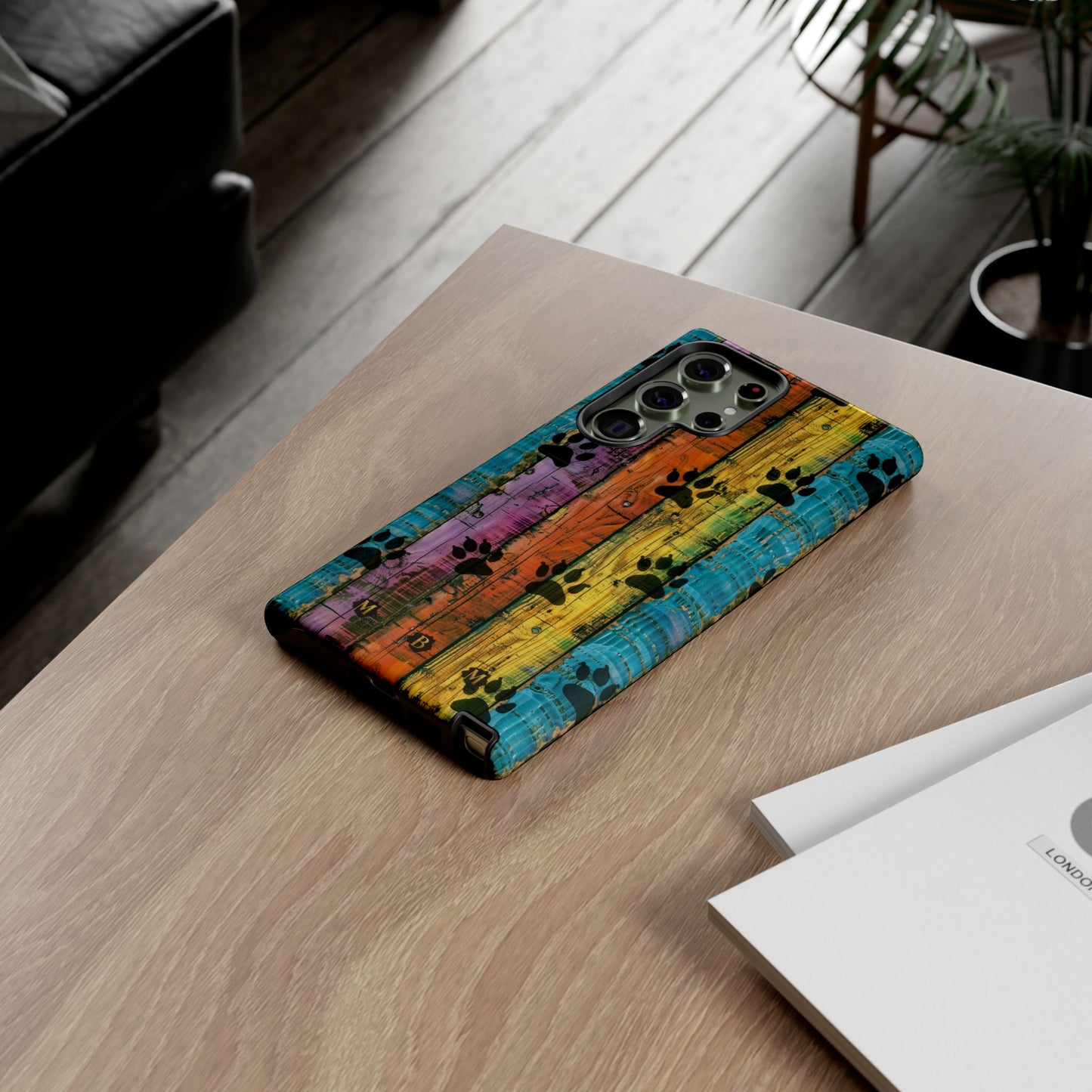 Rainbow Paws Samsung Galaxy S Tough Case
