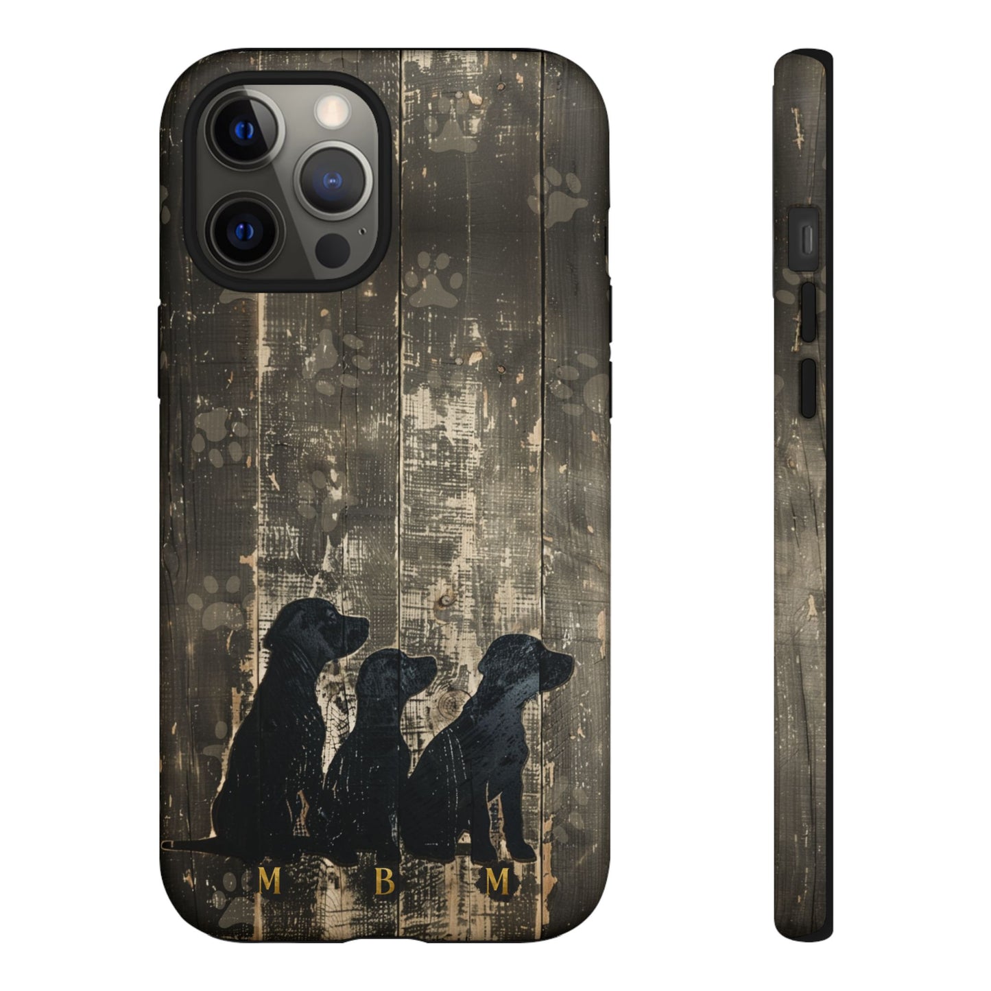 BarkWood iPhone Tough Case