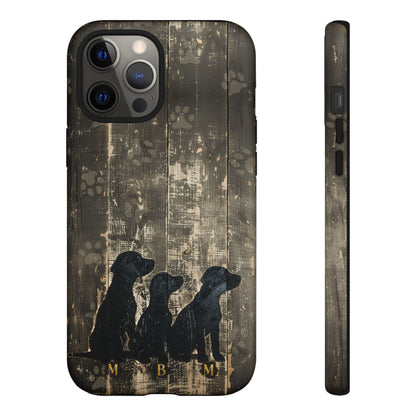 BarkWood iPhone Tough Case