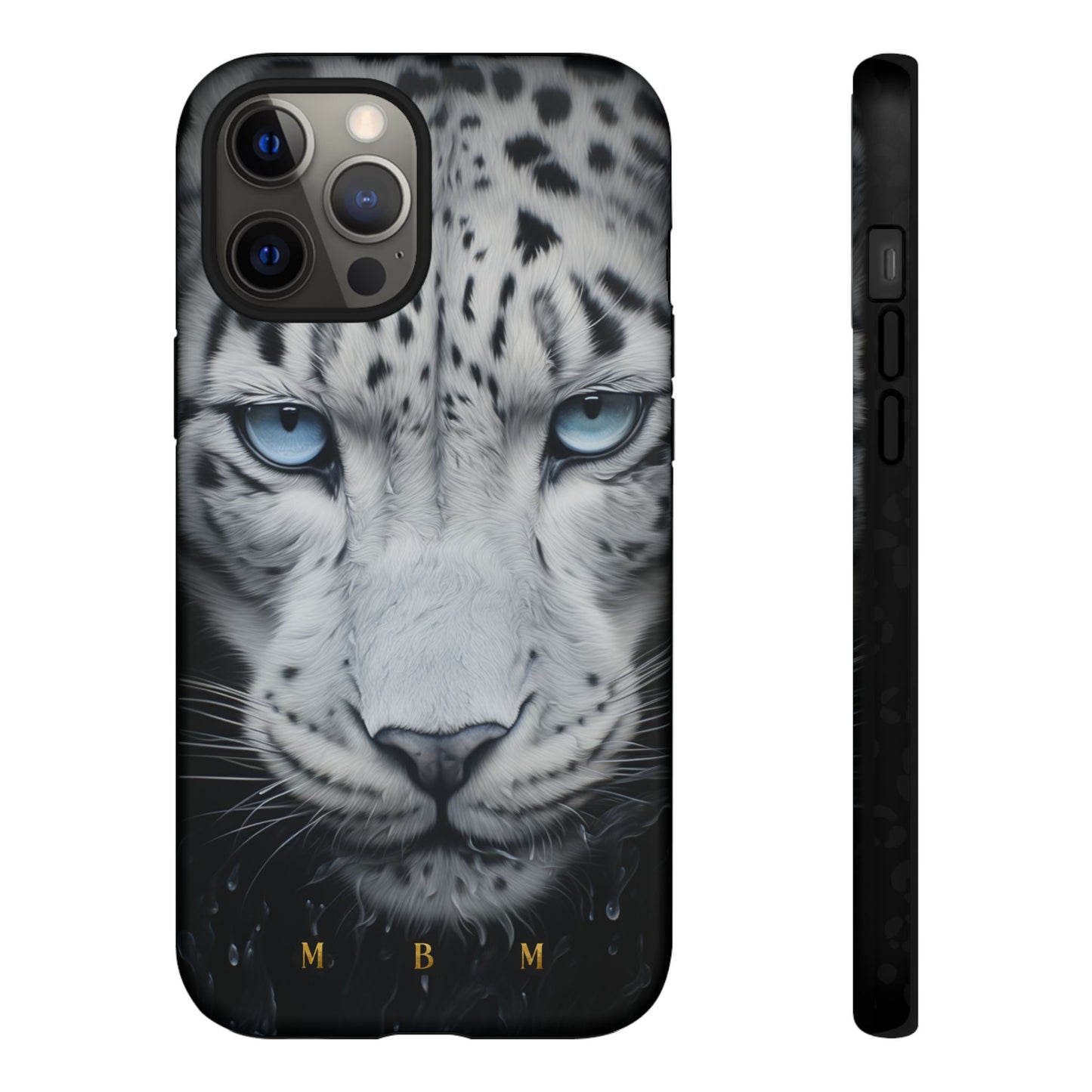 White Leopard iPhone Tough Case
