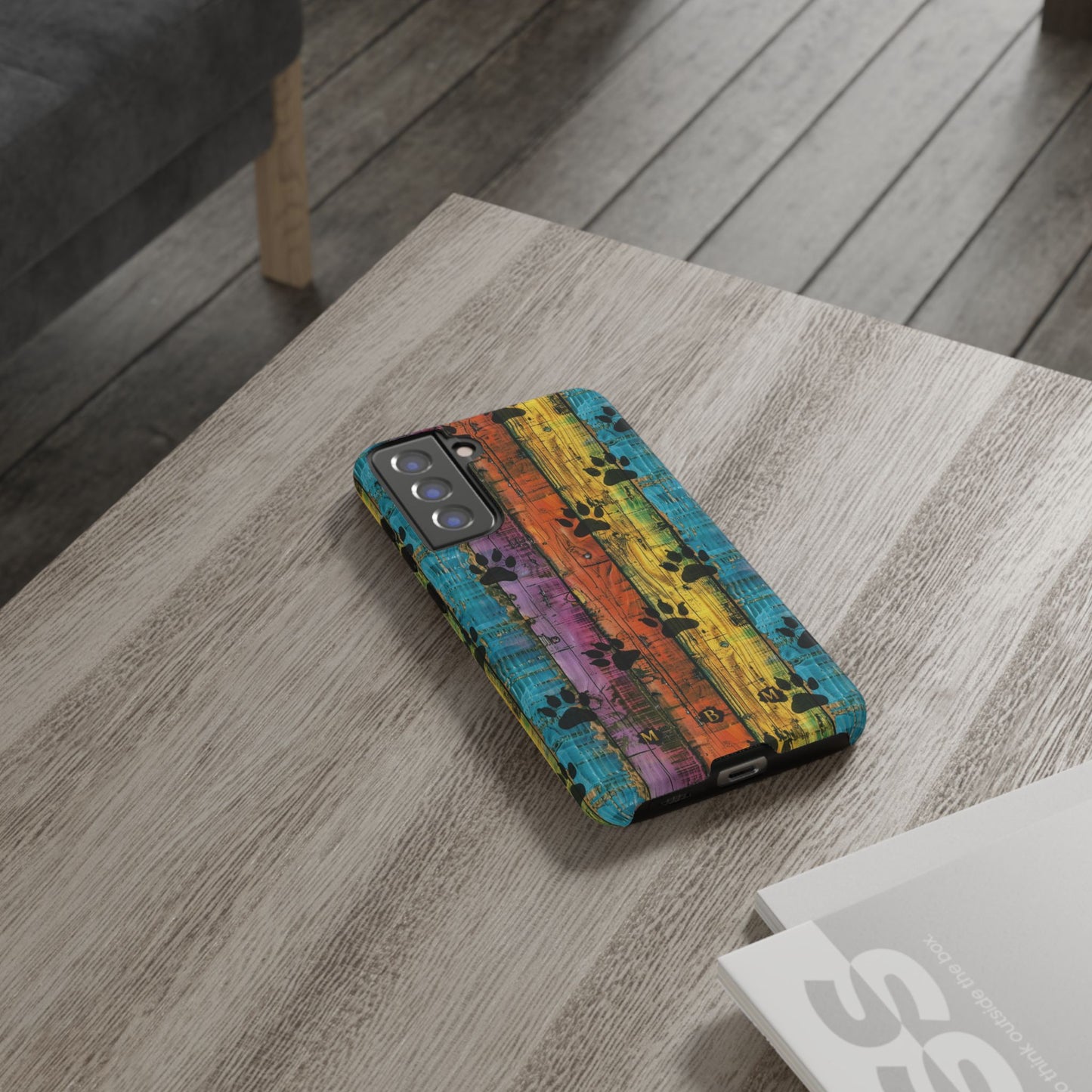 Rainbow Paws Samsung Galaxy S Tough Case