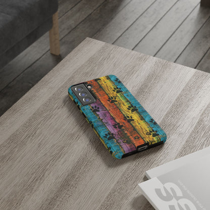 Rainbow Paws Samsung Galaxy S Tough Case