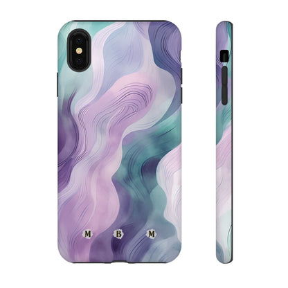 Pastel Wave iPhone Tough Case