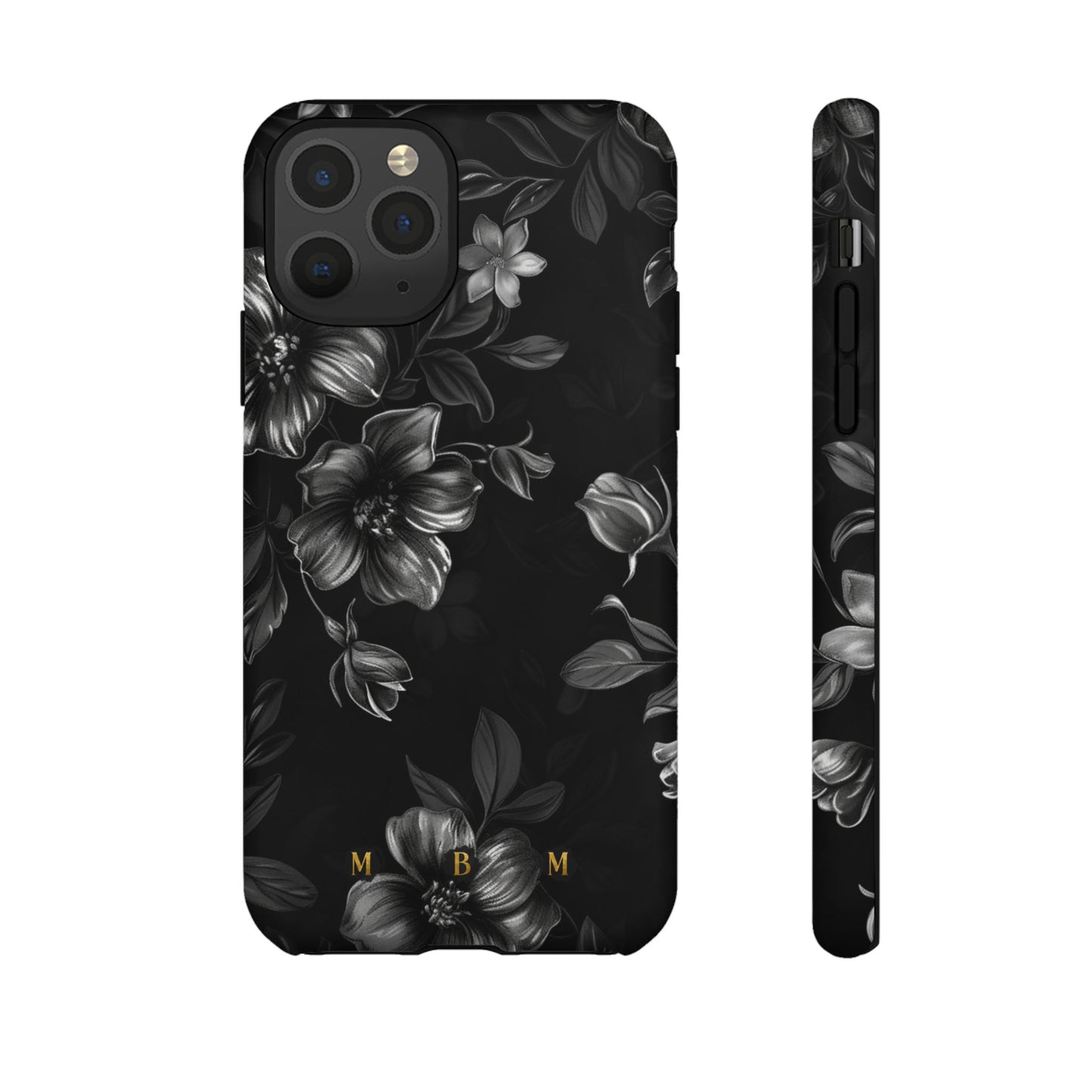 Midnight Flora iPhone Tough Case