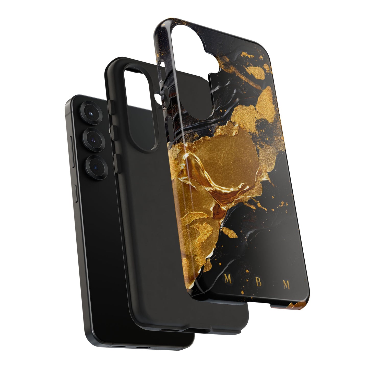 Black Gold Samsung Galaxy S Tough Case