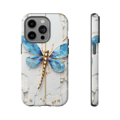 Dragonfly Blue iPhone Tough Case