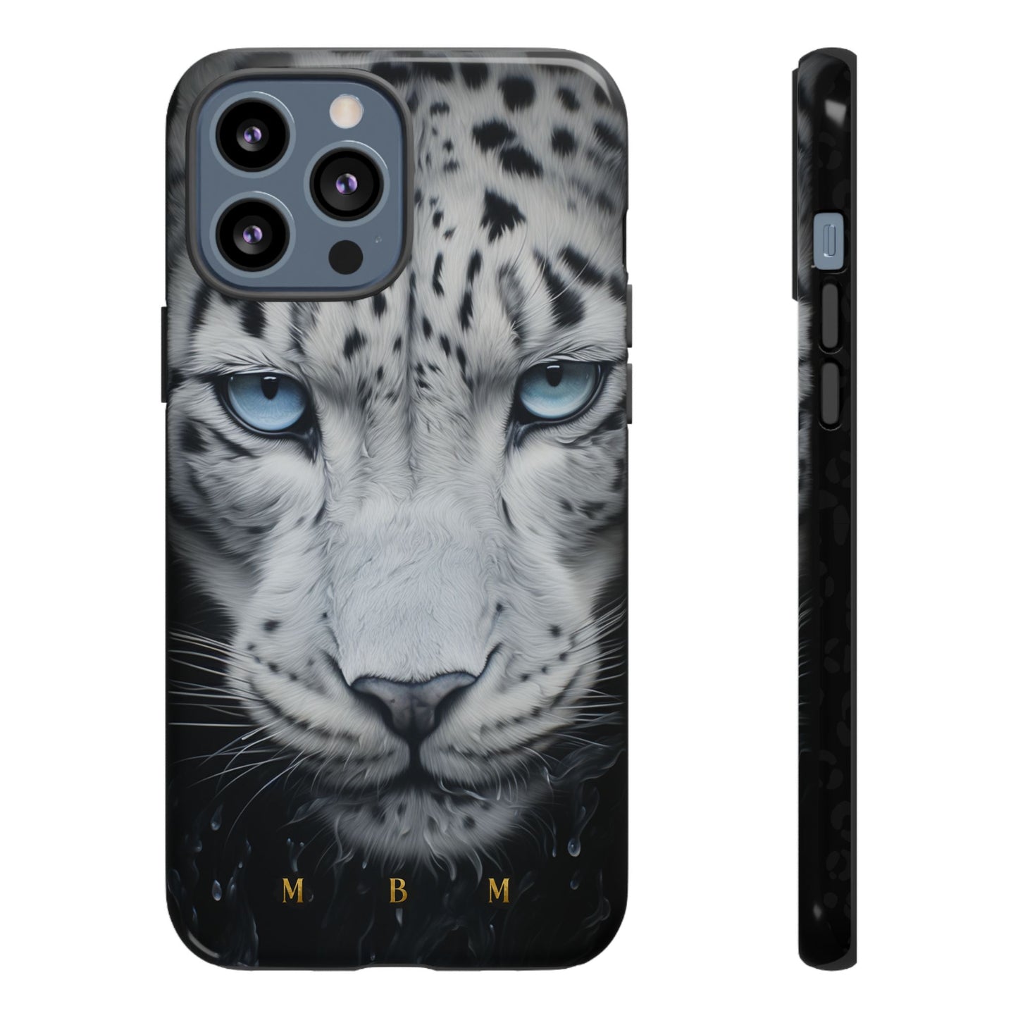 White Leopard iPhone Tough Case