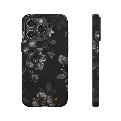 Midnight Flora iPhone Tough Case