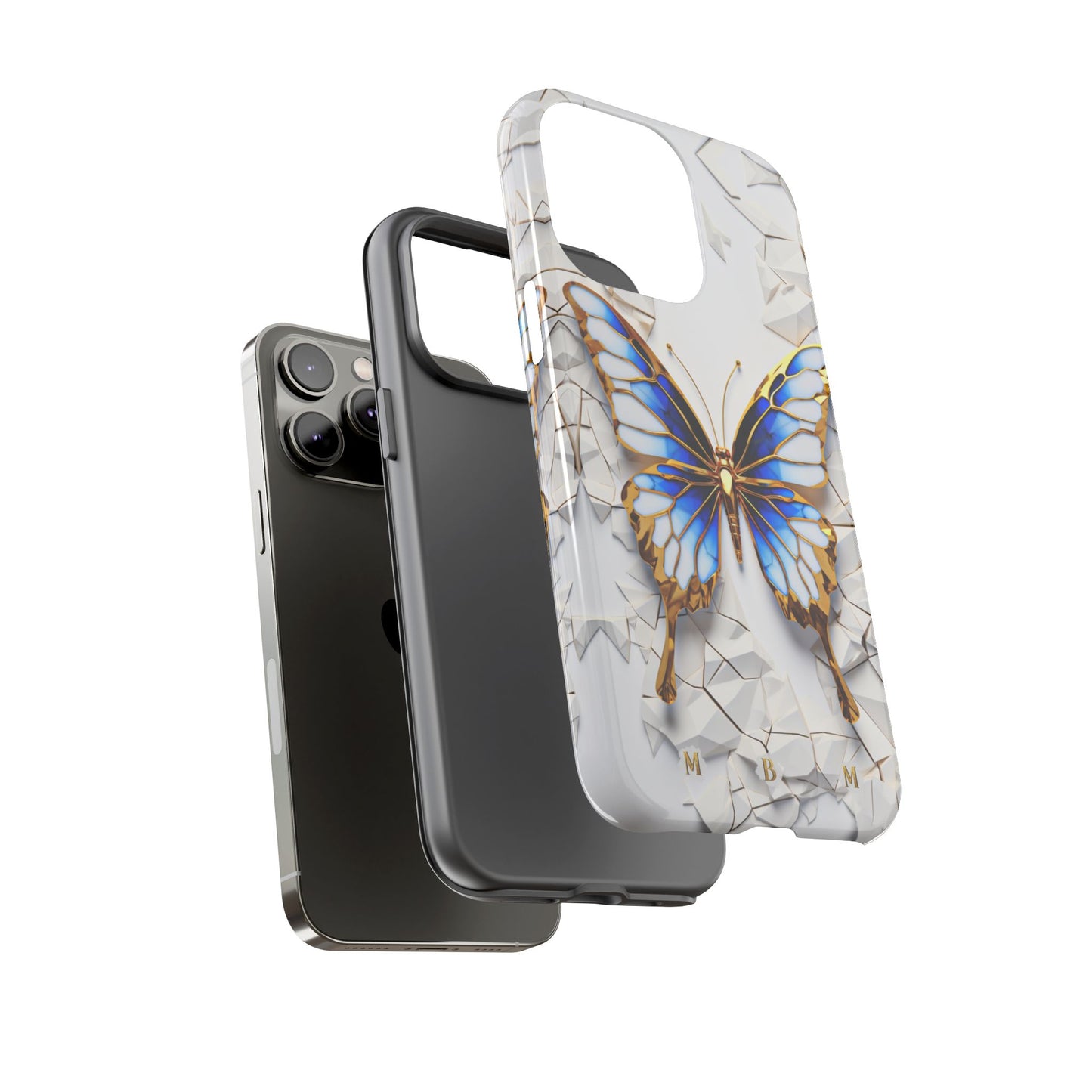 Sapphire Butterfly iPhone Tough Case