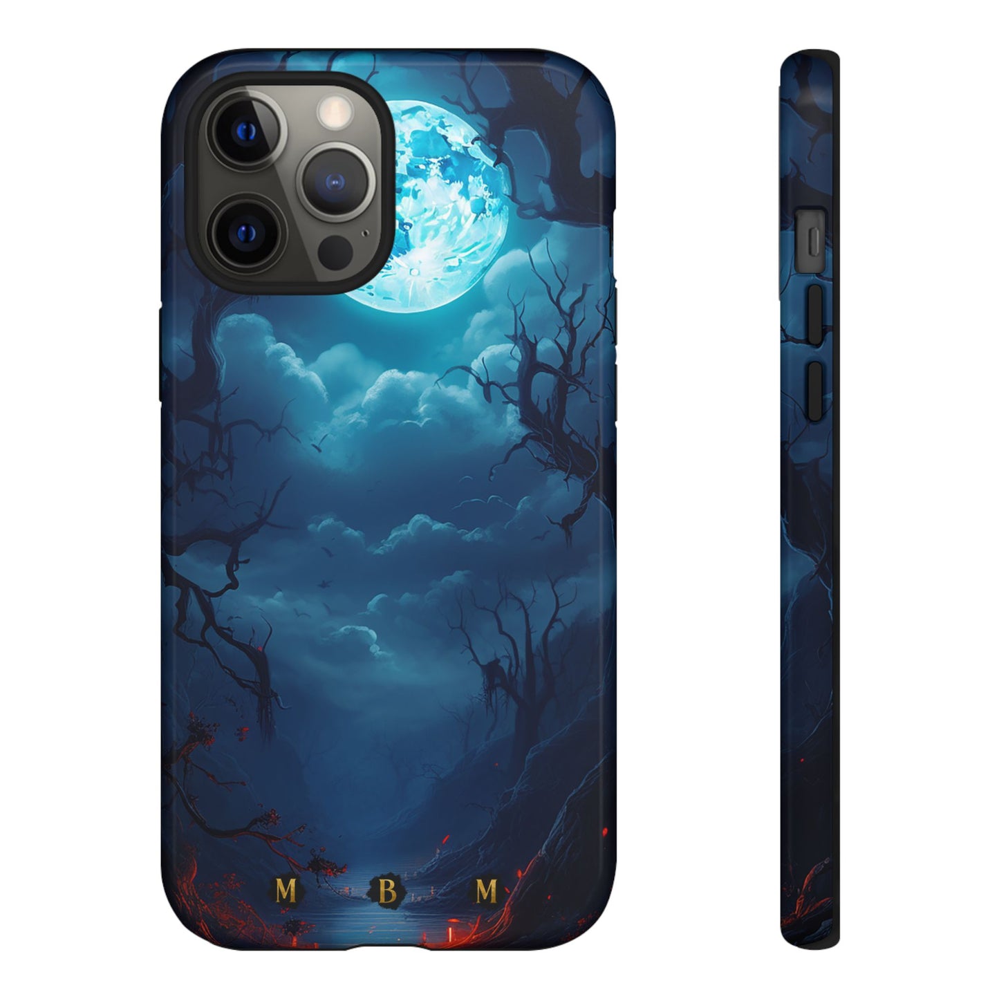 Blue Moon iPhone Tough Case